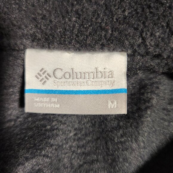 Women's Columbia Charcoal Gray Fleece Vest Sz Medium MSRP $60 - Picture 4 of 7
